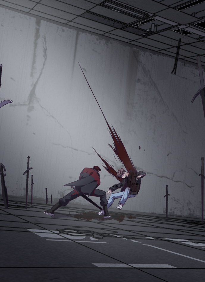 사신소년 명장면 전투 이미지