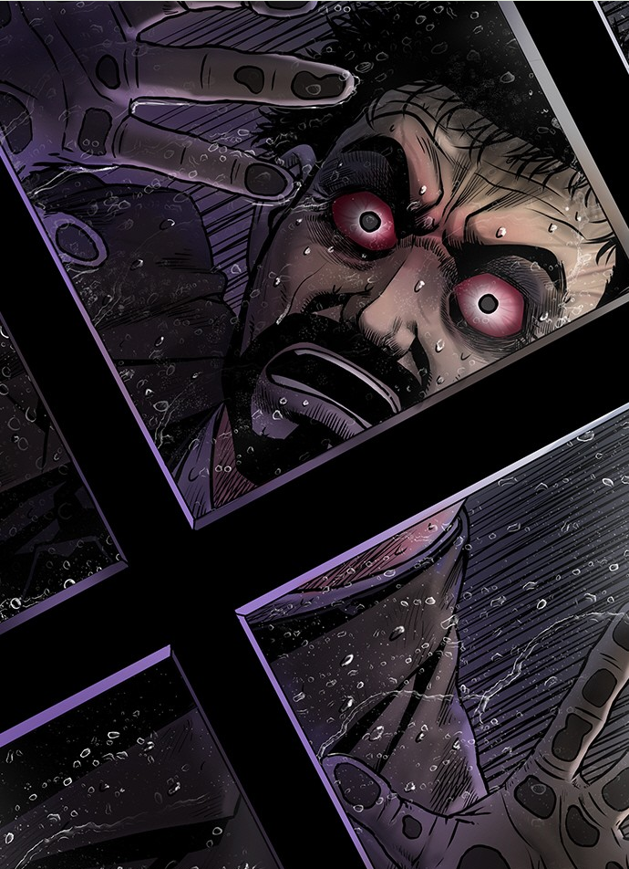 '침묵의 밤' 캐릭터 일러스트.