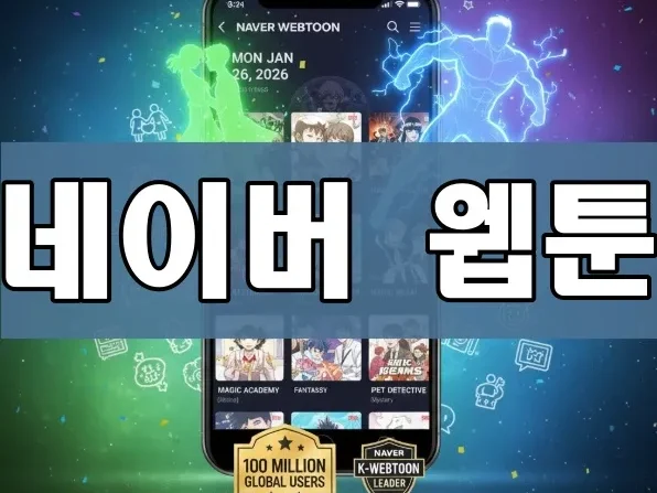 네이버웹툰 | 2026년 웹툰 트렌드 리더: 네이버웹툰 인기작과 무료 보기 팁 완벽 분석