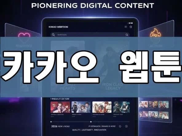 카카오웹툰 | 2026년 최고의 웹툰 플랫폼: 카카오웹툰 인기작과 무료 보기 팁 완벽 가이드